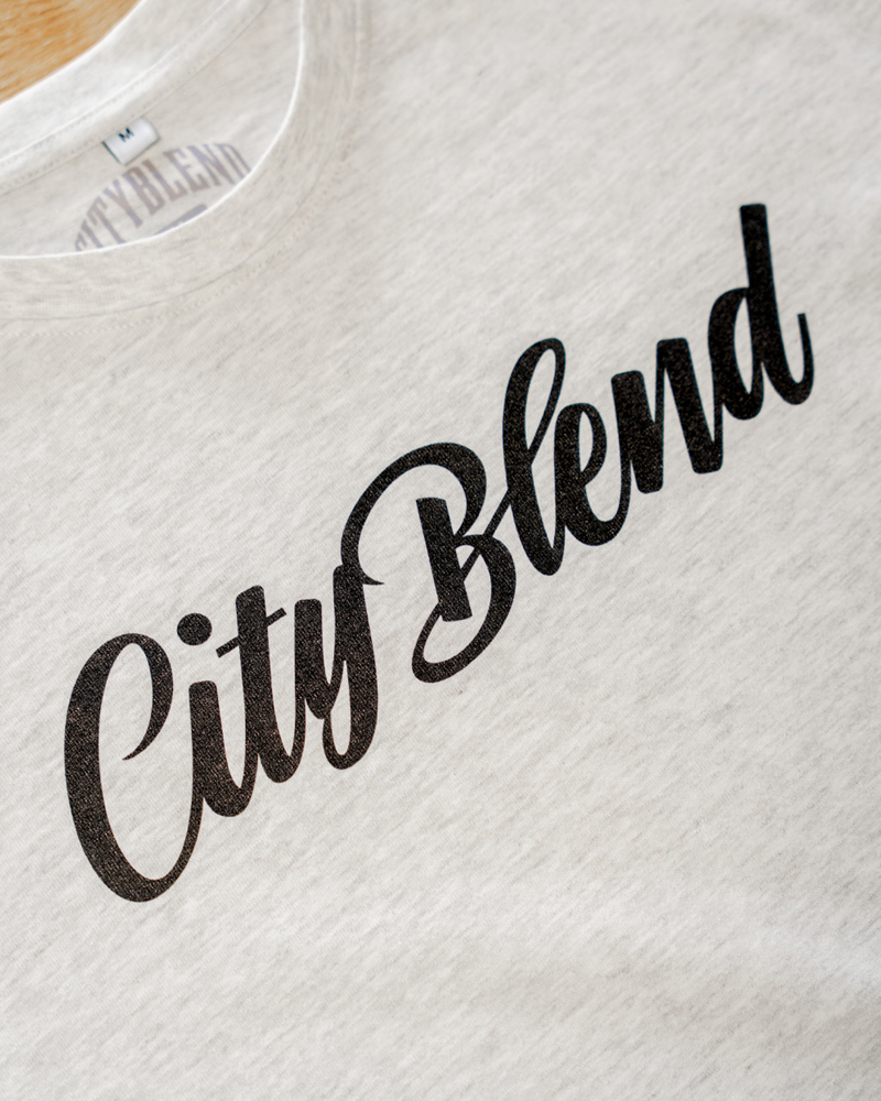CITYBLEND GREY TAG TSHIRT